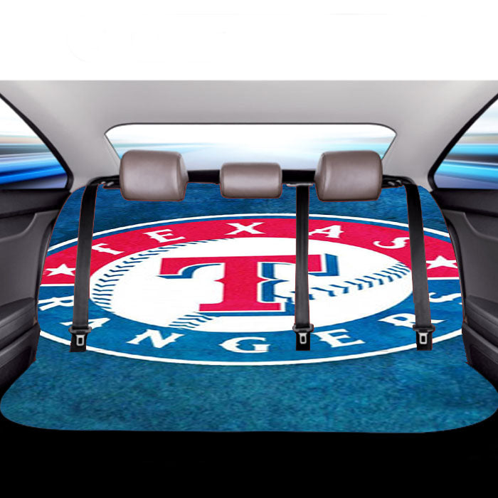 Texas Rangers Symbol Car Back Rear Seat Covers