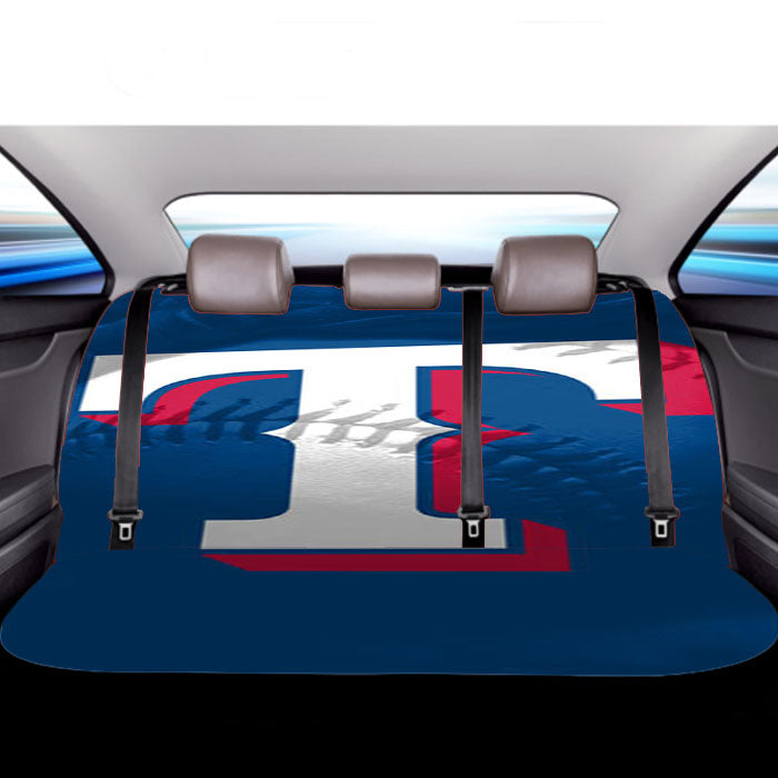 Texas Rangers T Car Back Rear Seat Covers