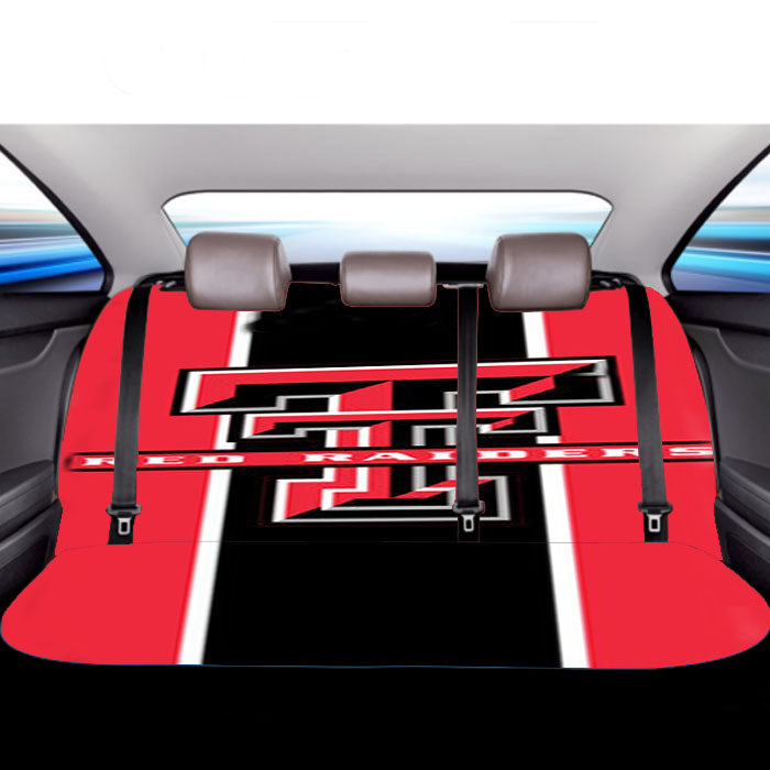 Texas Tech Red Raiders Car Back Rear Seat Covers