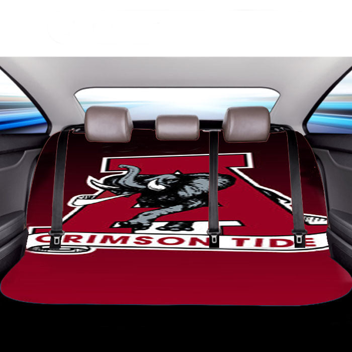 The Alabama Crimson Tide Football Car Back Rear Seat Covers