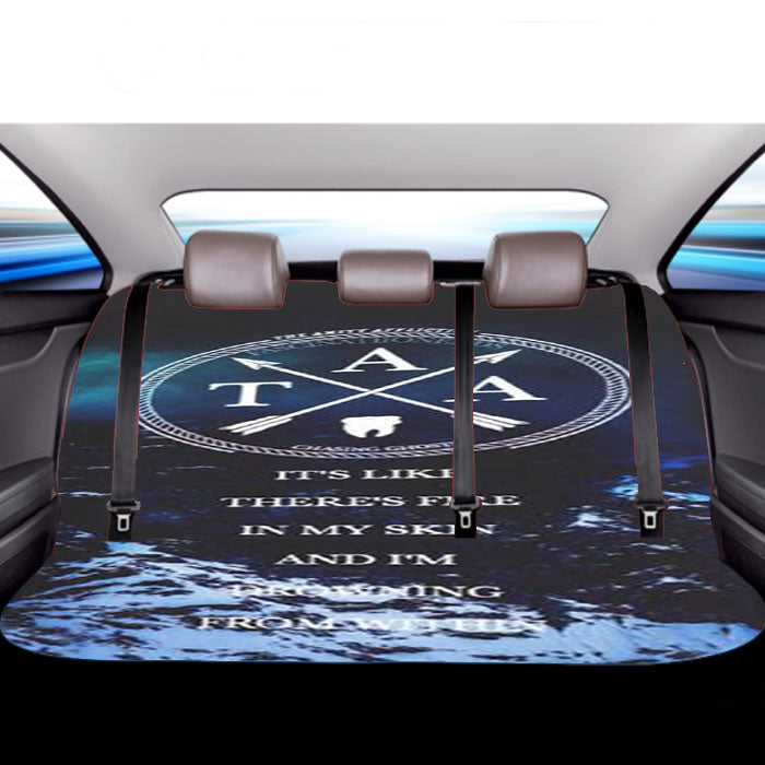 The Amity Affliction Pittsburgh Car Back Rear Seat Covers