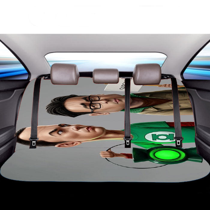 The Big Bang Theory Lamp Sarcasm Car Back Rear Seat Covers