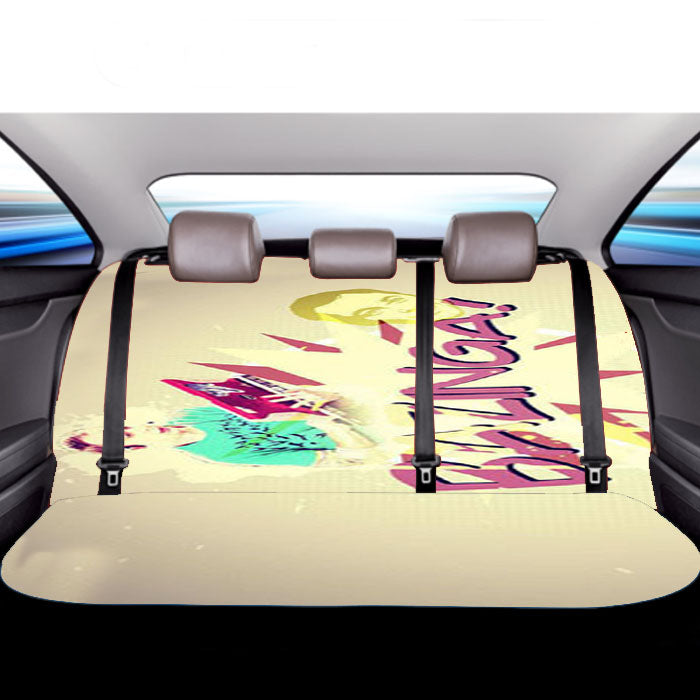 The Big Bang Theory Sheldon Bazinga Car Back Rear Seat Covers