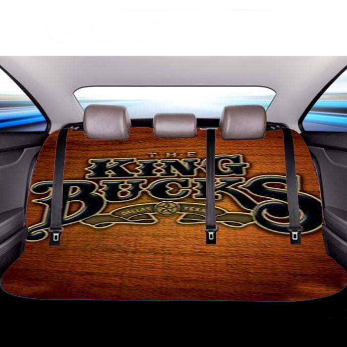 The King Bucks Car Back Rear Seat Covers
