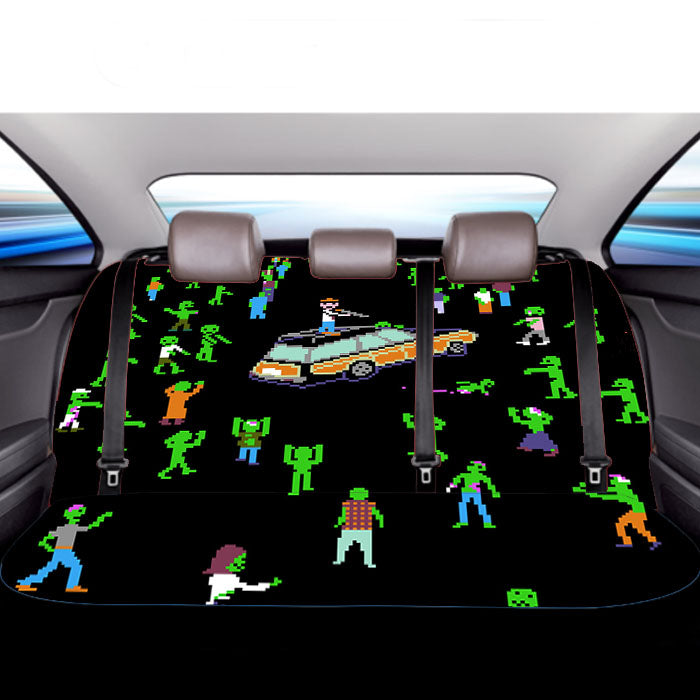 The Oregon Trail Zombie Wallpapers Car Back Rear Seat Covers