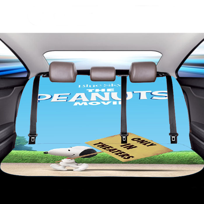 The Peanuts Movie Car Back Rear Seat Covers