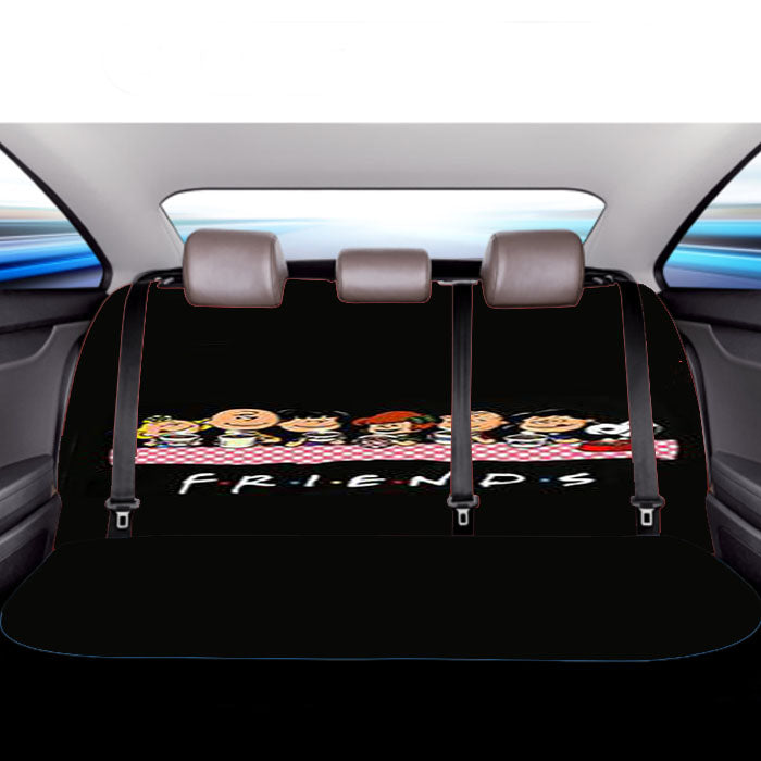 The Peanuts Snoopy Friend Car Back Rear Seat Covers