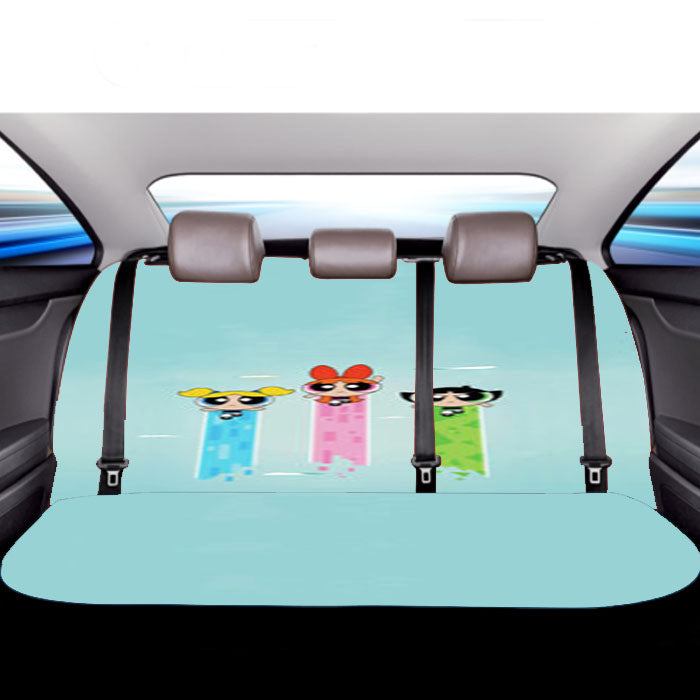 The Powerpuff Girls Car Back Rear Seat Covers