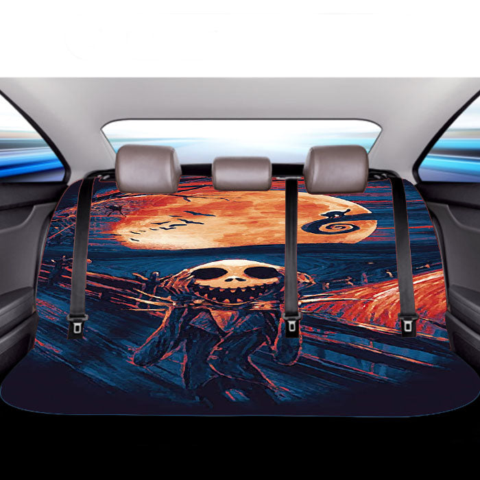 The Scream Nightmare Before Christmas Car Back Rear Seat Covers