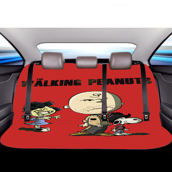 The Walking Peanuts Car Back Rear Seat Covers