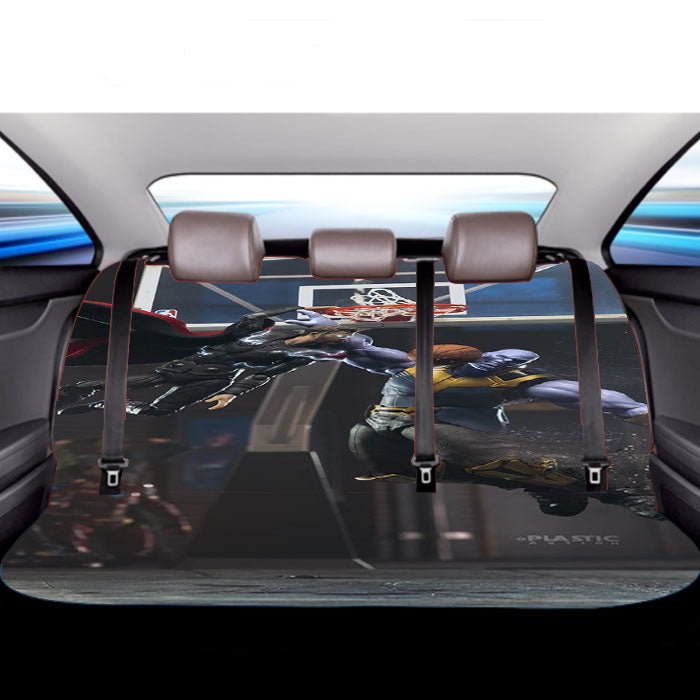Thor Thanos 1 On 1 Basketball Car Back Rear Seat Covers