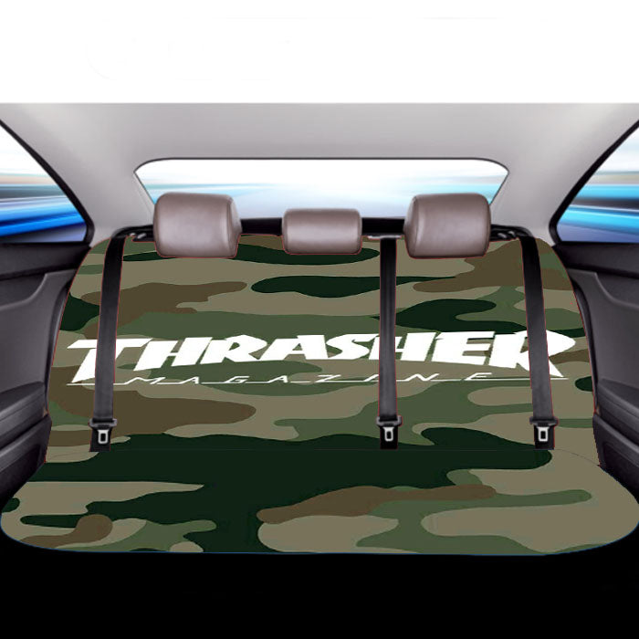 Thrasher Magazine Amry Car Back Rear Seat Covers