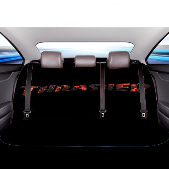 Thrasher Tree Fire Car Back Rear Seat Covers
