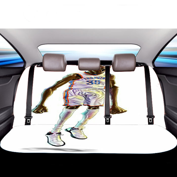 Thunder 35 Basket Ball Car Back Rear Seat Covers