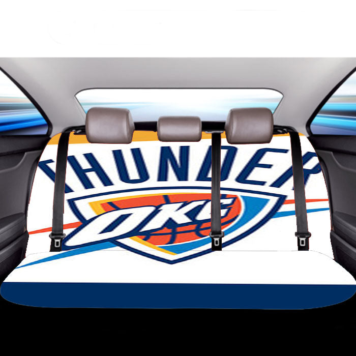Thunder Okc Car Back Rear Seat Covers