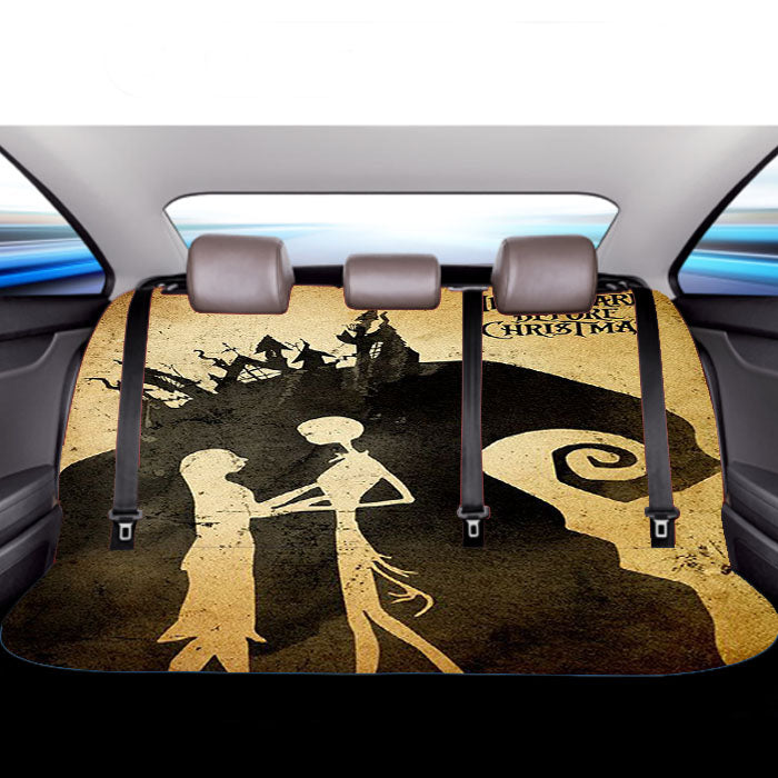 Tim Burton Nightmare Before Christmas Car Back Rear Seat Covers