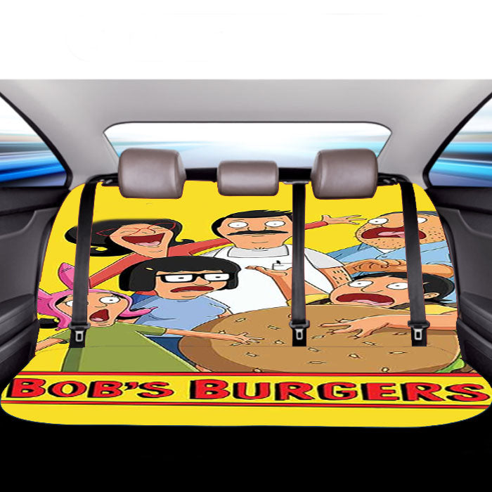 Tina Belcher Bobs Burgers Car Back Rear Seat Covers