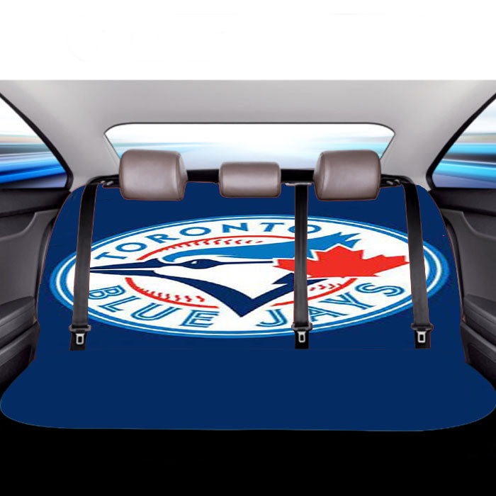 Toronto Blue Jays Car Back Rear Seat Covers