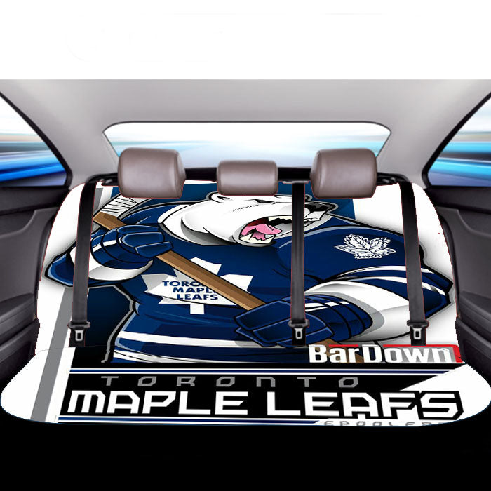 Toronto Maple Leafs Hockey Car Back Rear Seat Covers