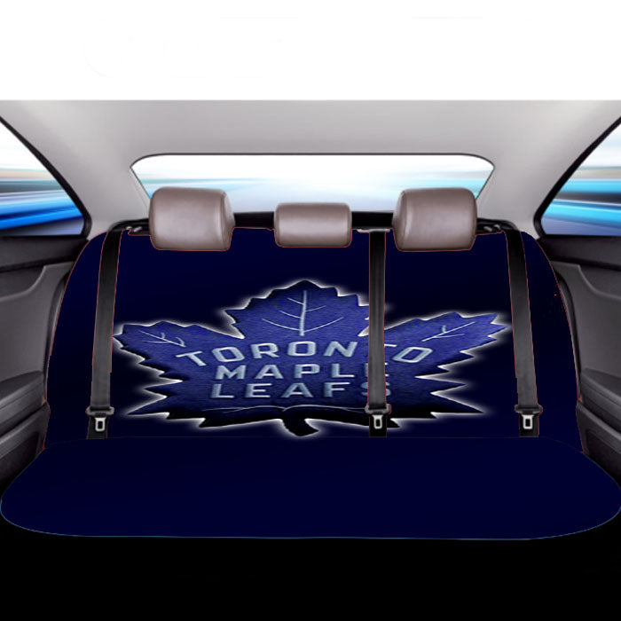 Toronto Maple Leafs Logo Car Back Rear Seat Covers