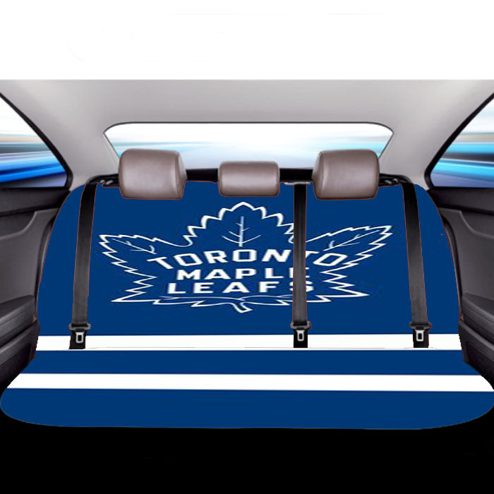 Toronto Maple Leafs Nhl Logo Car Back Rear Seat Covers