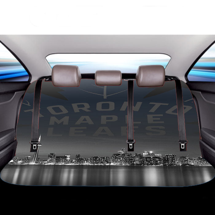 Toronto Maple Leafs Night City Car Back Rear Seat Covers