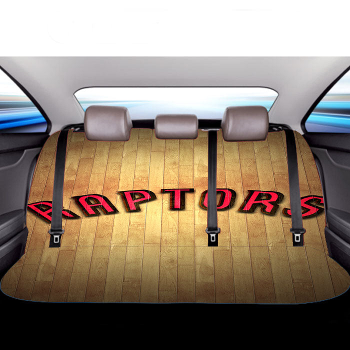 Toronto Raptors Hardwood Car Back Rear Seat Covers