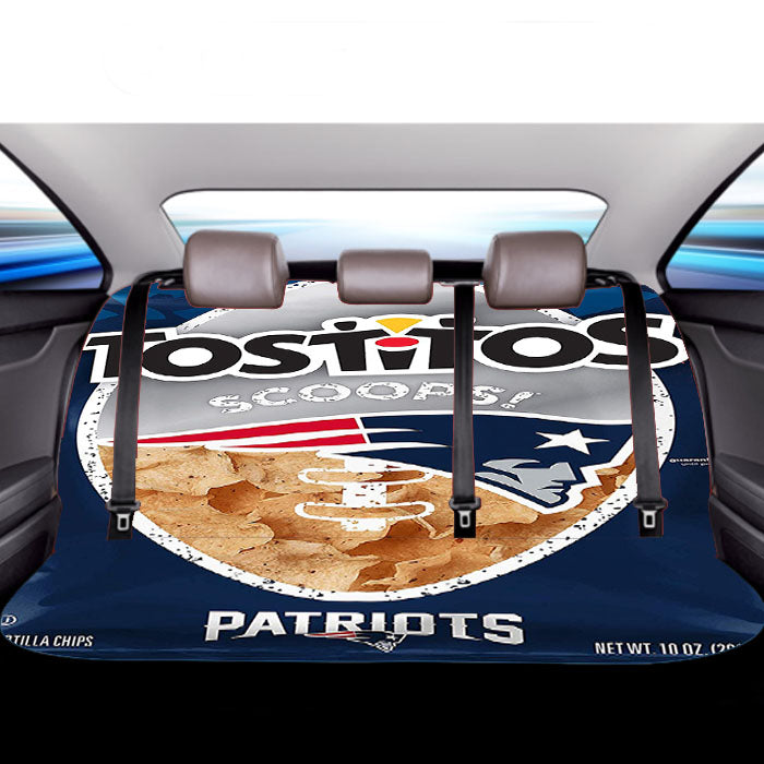 Tostitos Nfl New England Patriots Chips Car Back Rear Seat Covers