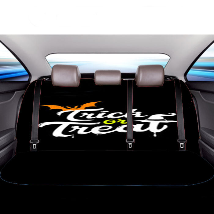 Trick Or Treat Halloween Car Back Rear Seat Covers