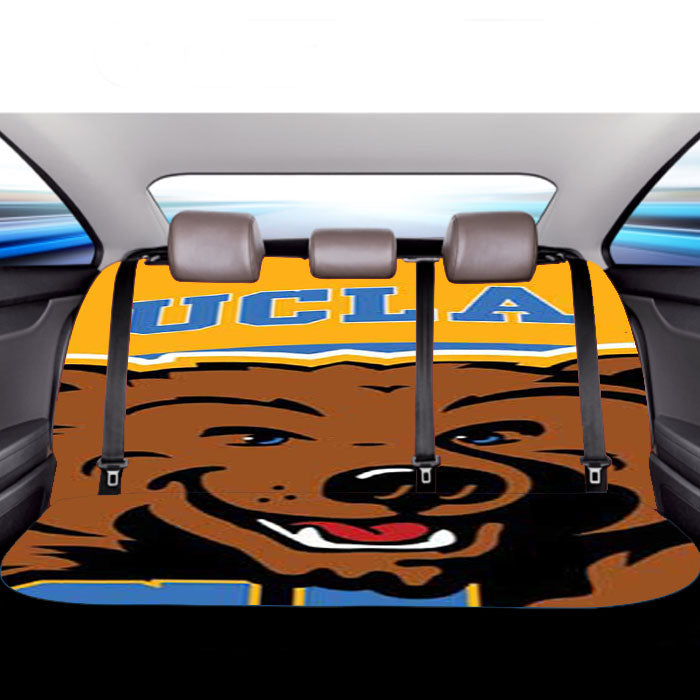 Ucla Briun Orange Bkg Car Back Rear Seat Covers