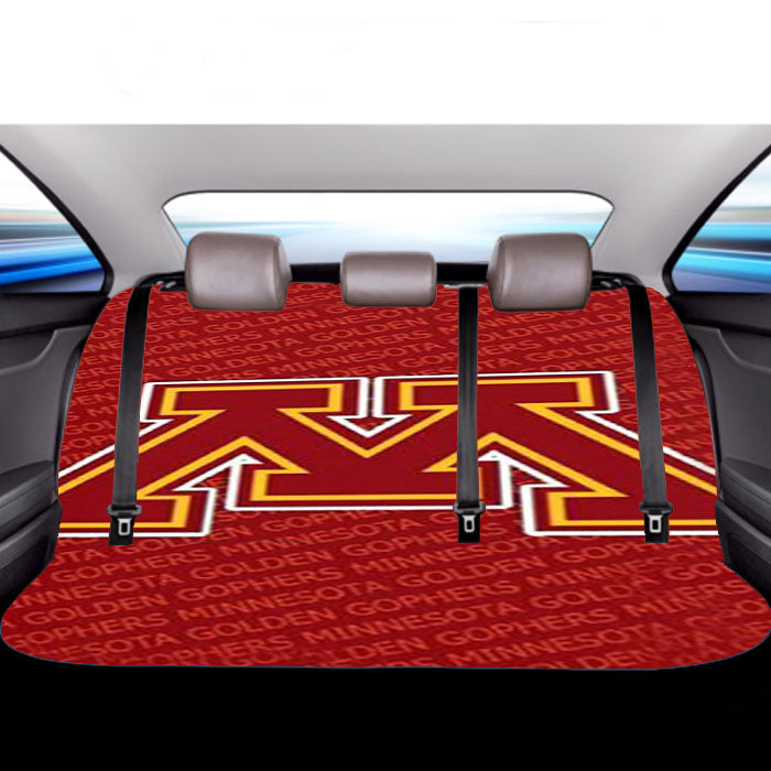 University Of Minnesota Football Car Back Rear Seat Covers