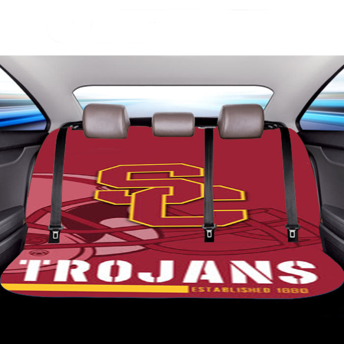 Usc Trojans Est 1880 Car Back Rear Seat Covers