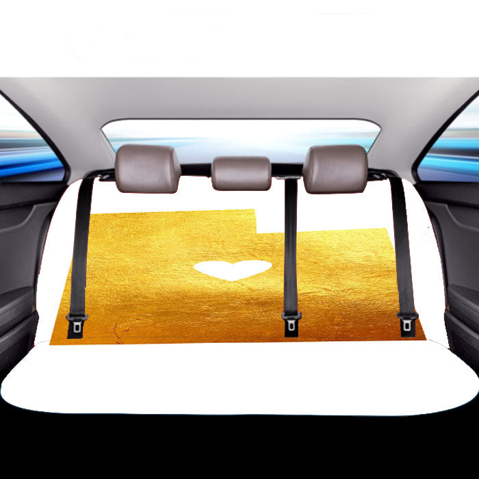Utah Golden States Map Car Back Rear Seat Covers