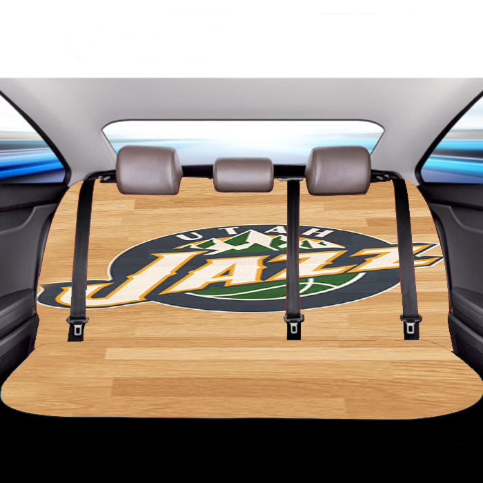 Utah Jazz Nba Car Back Rear Seat Covers