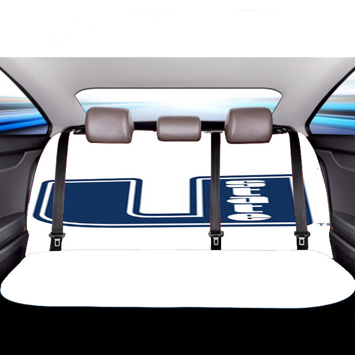 Utah State Aggies Art Car Back Rear Seat Covers