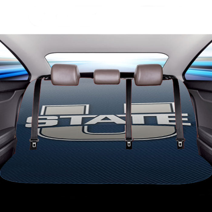 Utah State Aggies Logo Car Back Rear Seat Covers