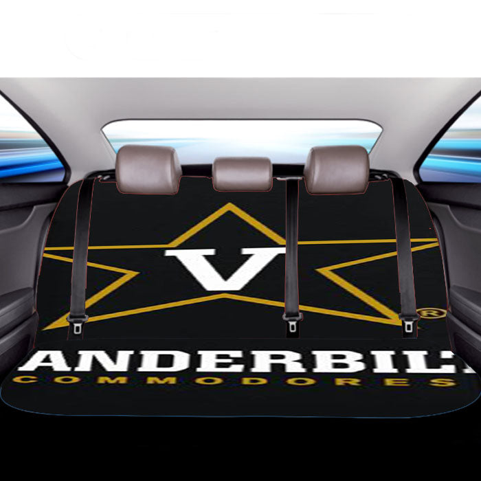 Vanderbilt Commodores Logo Car Back Rear Seat Covers