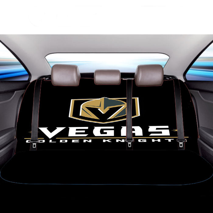 Vegas Golden Knight Car Back Rear Seat Covers