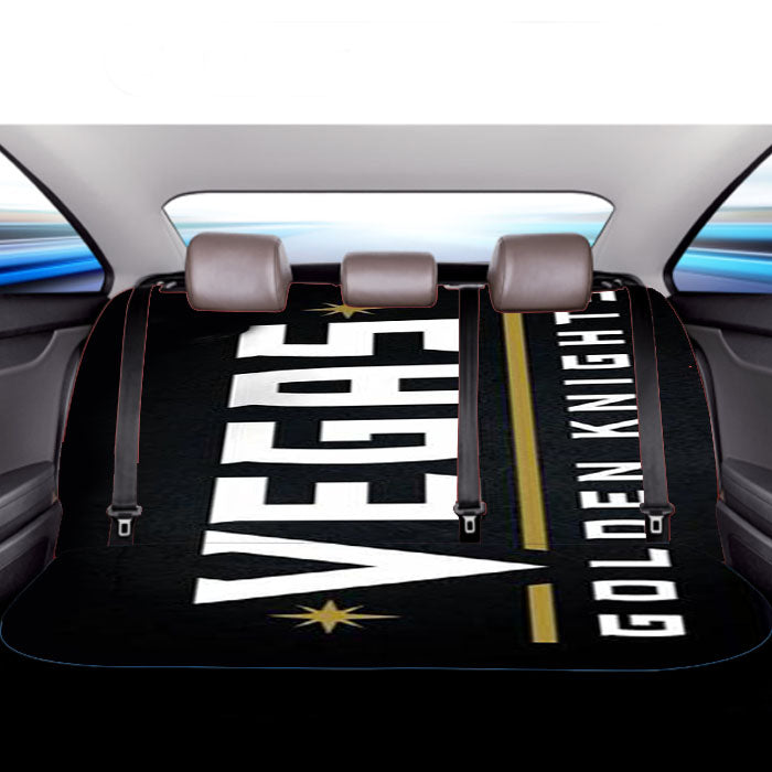 Vegas Golden Knights Car Back Rear Seat Covers