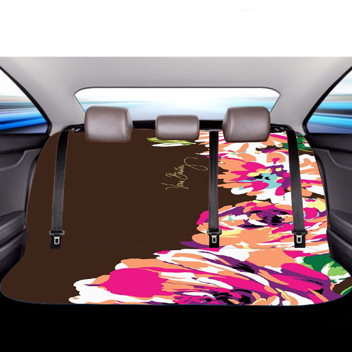 Vera Bradley Elegant Paisley Car Back Rear Seat Covers