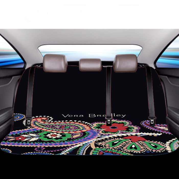 Vera Bradley Petal Paisley Design Car Back Rear Seat Covers