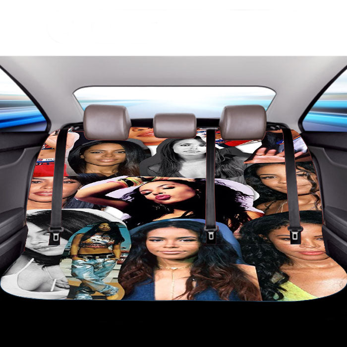 Victoria Martin Collage Car Back Rear Seat Covers
