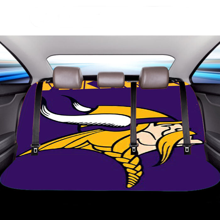 Vikings Car Back Rear Seat Covers