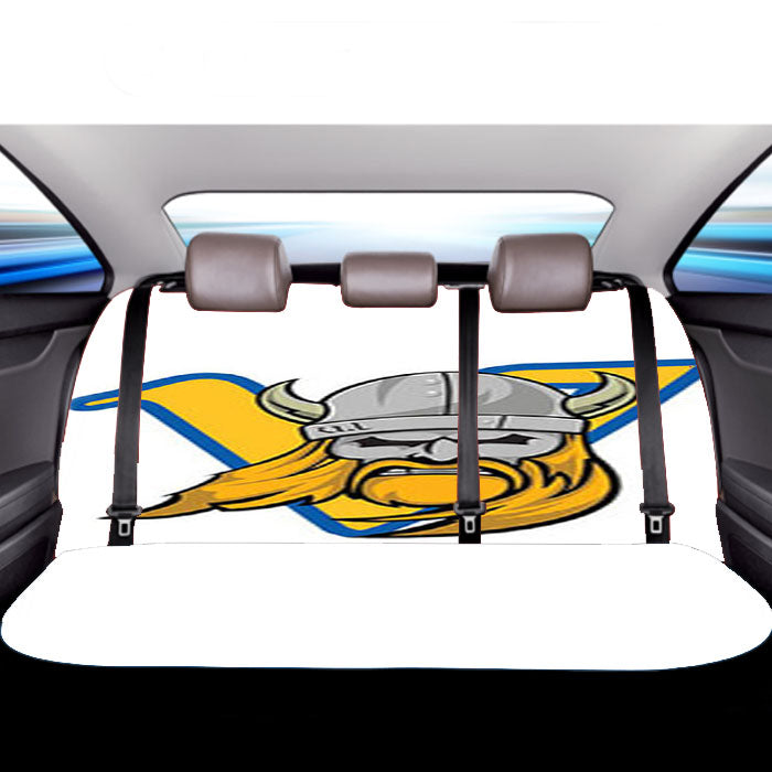 Vikings Logo Car Back Rear Seat Covers