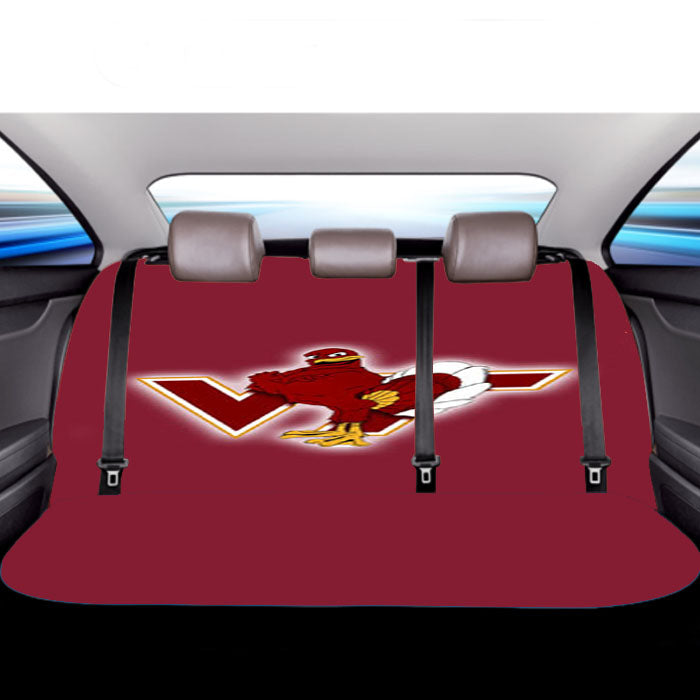 Virginia Tech Symbol Car Back Rear Seat Covers