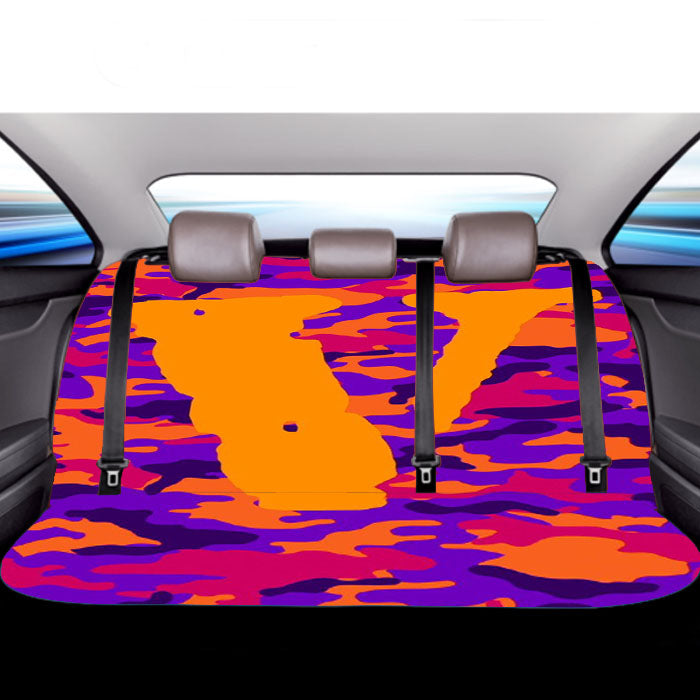 Vlone Hype Camouflage Wallpaper Car Back Rear Seat Covers