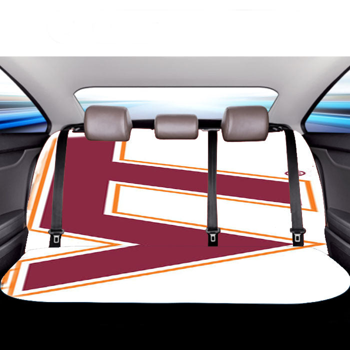 Vt Virginia Tech Car Back Rear Seat Covers