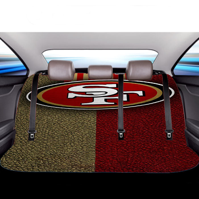 Wallpaper Sport Logo Nfl San Francisco 49Ers Car Back Rear Seat Covers