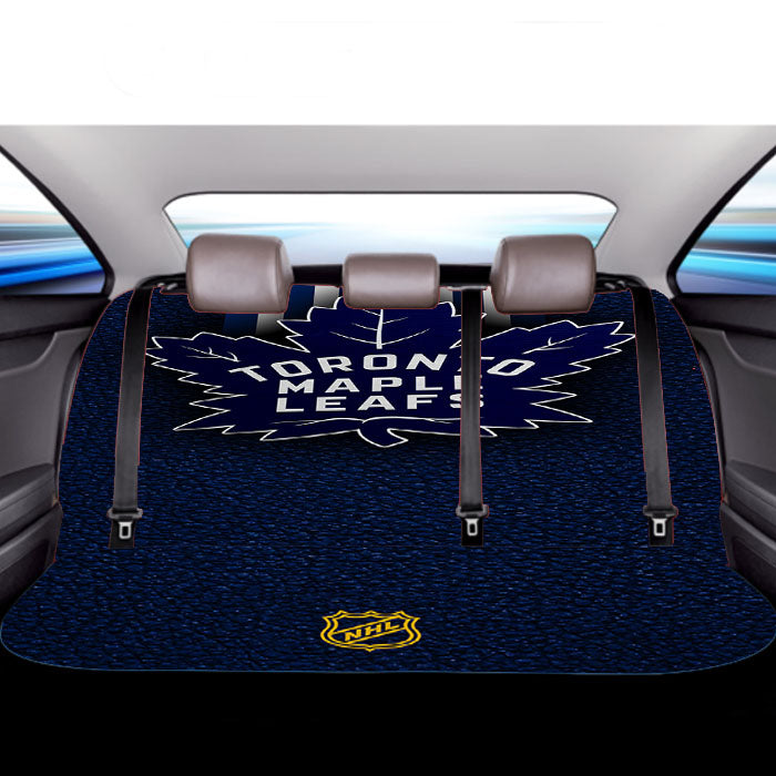 Wallpaper Sport Logo Nhl Hockey Toronto Maple Leafs Car Back Rear Seat Covers