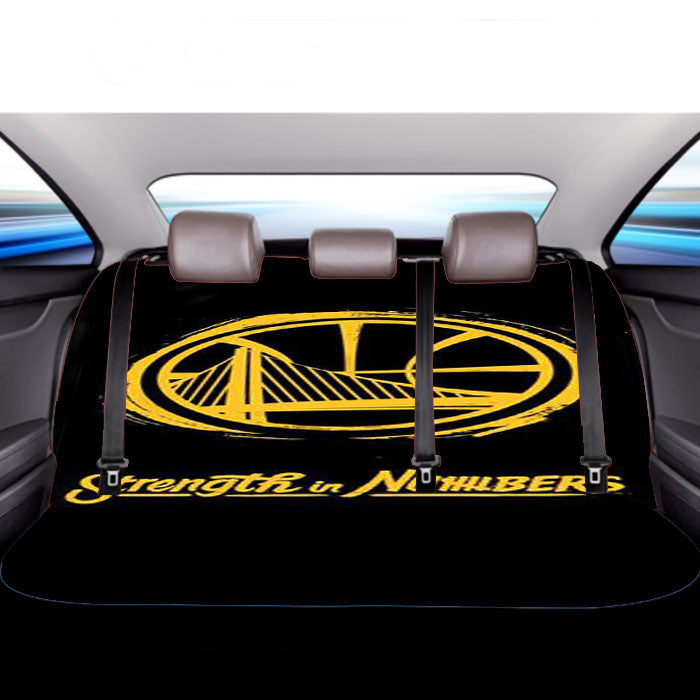 Warriors Strength In Numbers Car Back Rear Seat Covers